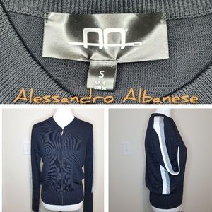 Alessandro Albanese Women's Long-Sleeved Sleeve Jacket Full Zip Small